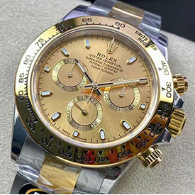 【男の魅力を演出】 最高級のROLEX デイトナコピー販売 116503 メンズ腕時計 4130ムーブ搭載 自動巻き シャンパン文字盤 3連ジュビリー
